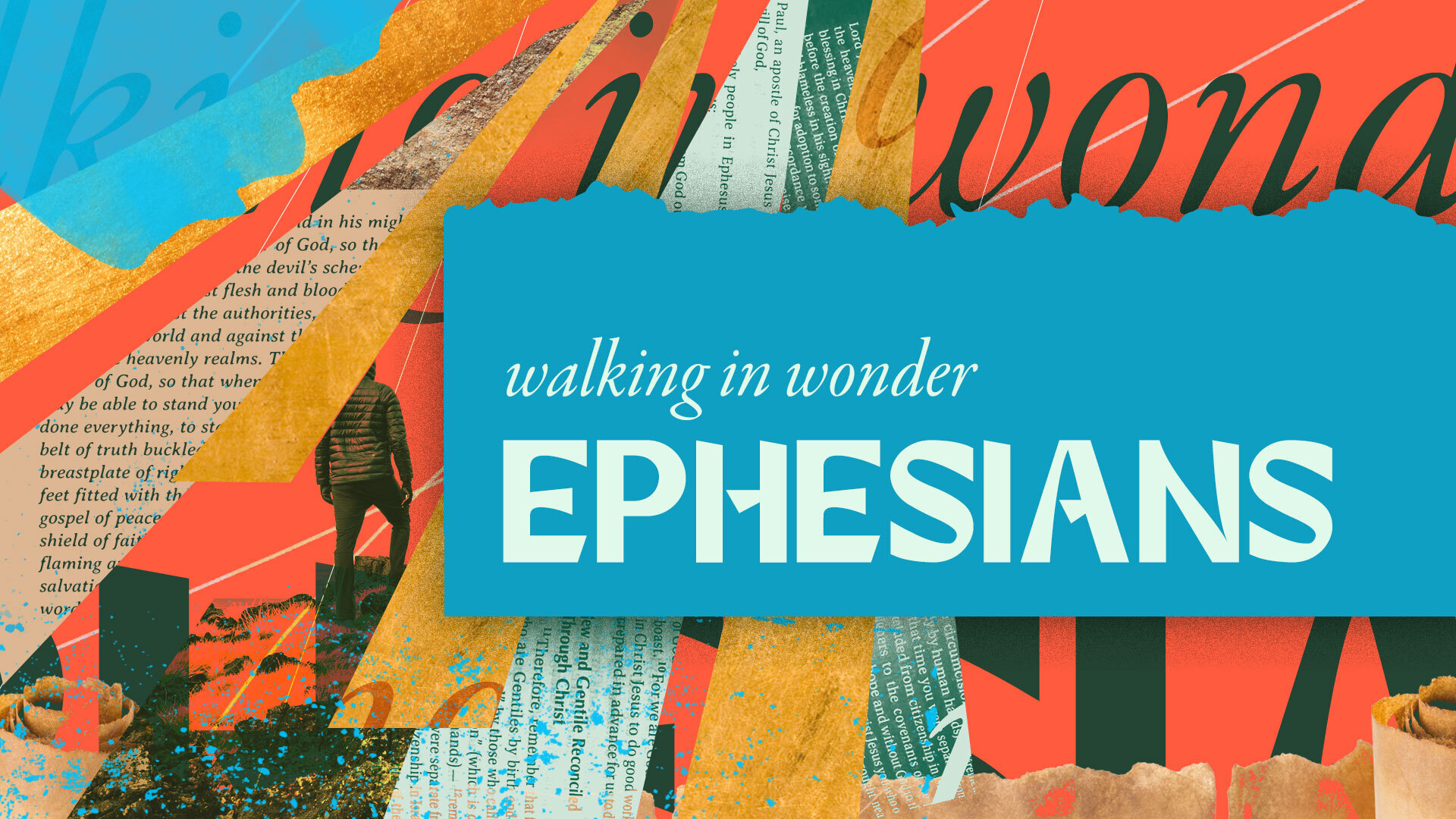 Ephesians Walking in Wonder Sermon Series Image