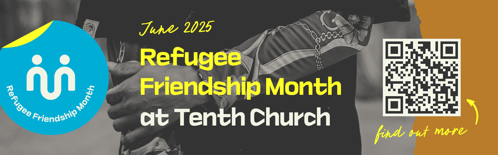 Refugee Friendship Month Banner