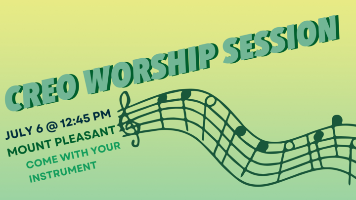 CREO worship session