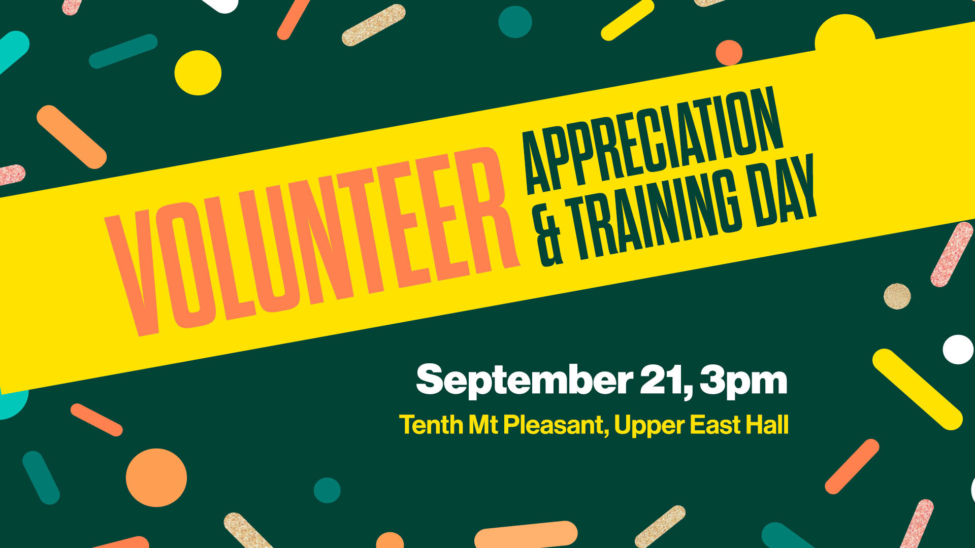 Volunteer Appreciation