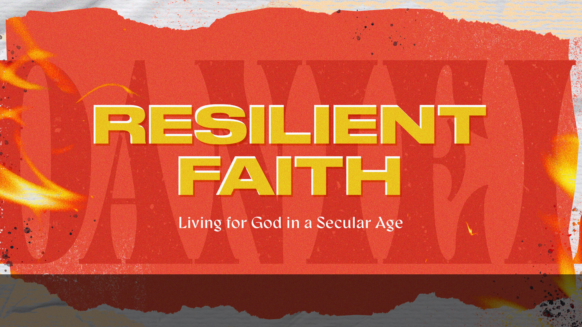 Resilient Faith Sermon Series Image