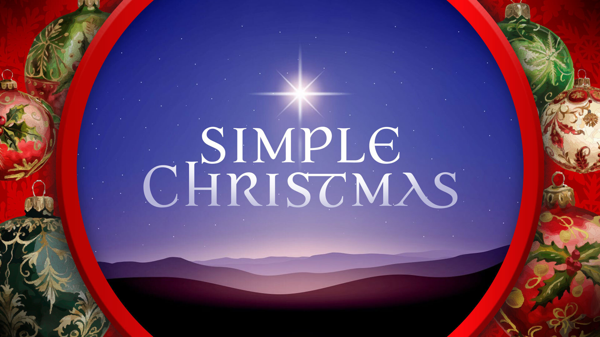 Sermon Series Image for Simple Christmas