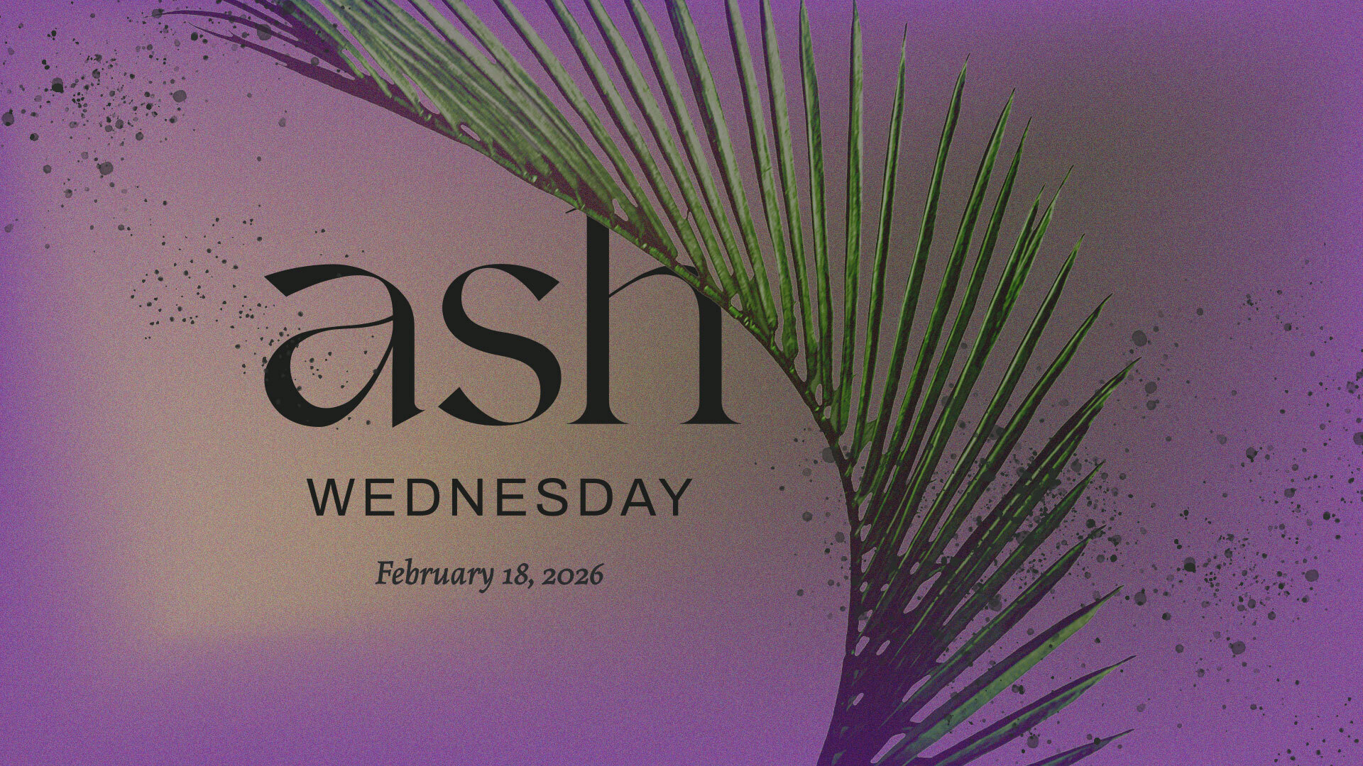 Ash Wednesday