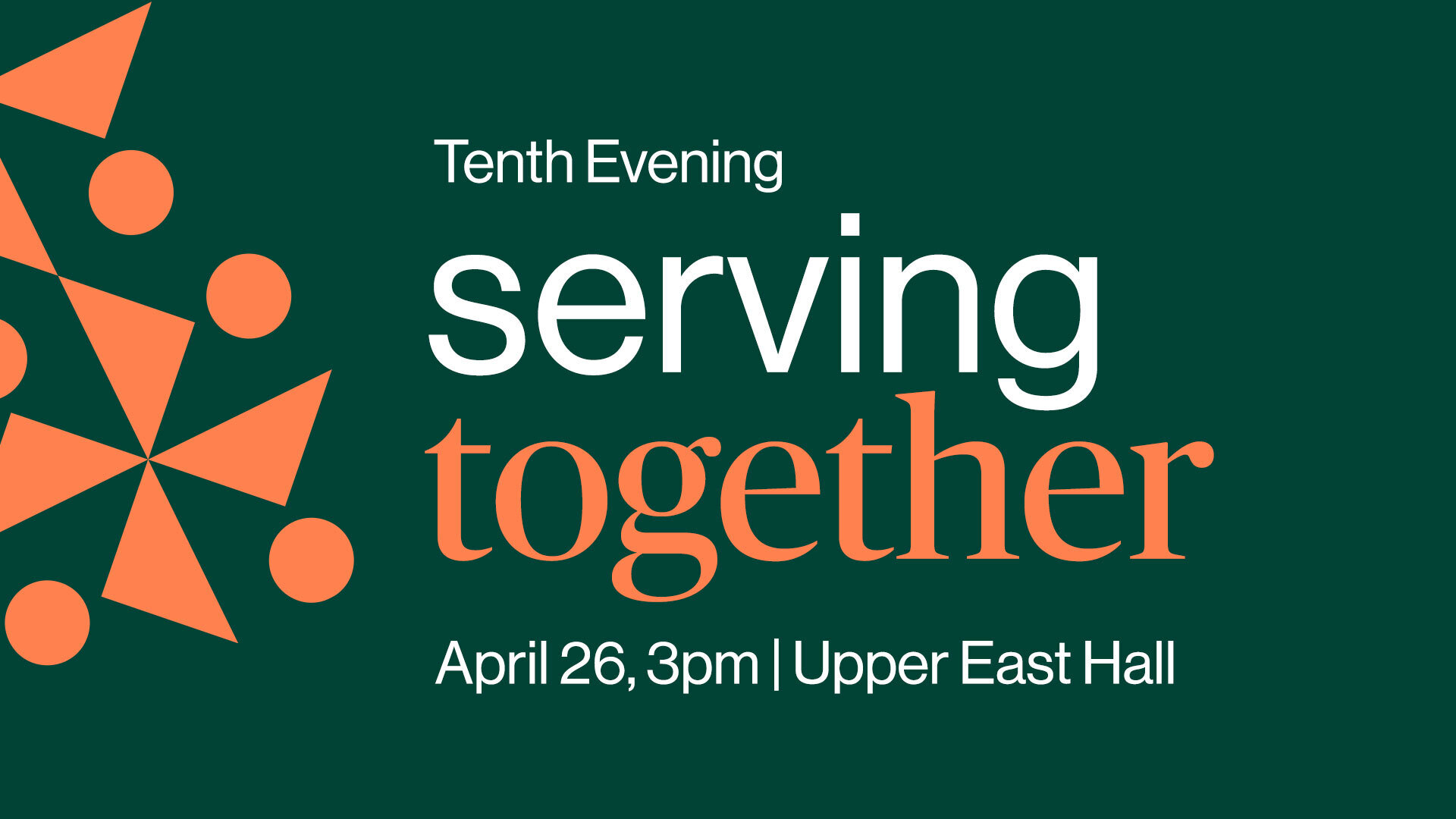 Serving Together April